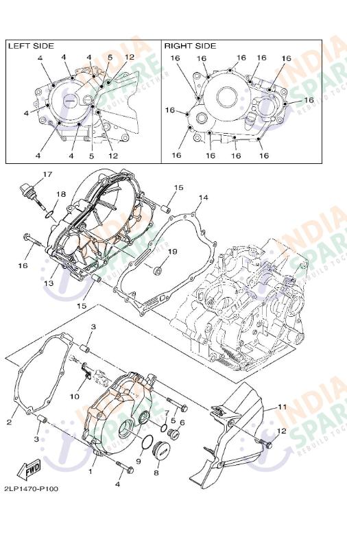 CRANKCASE COVER 1